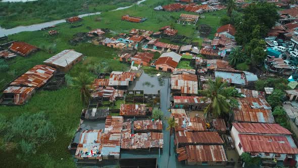 Dar es salaam flood scene occurred due to the heavy rainfall