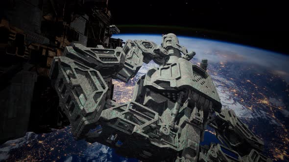 Alien Spaceship Armada Nearing Earth alt