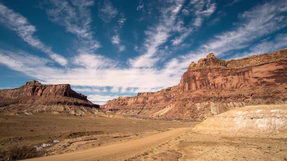 Time lapse in Buckhorn Draw in the San Rafael Swell