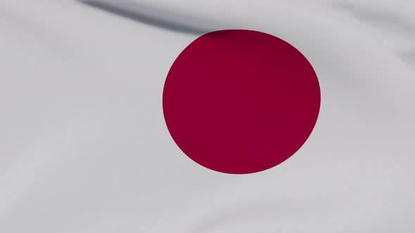 Flag Japan Patriotism National Freedom Seamless Loop