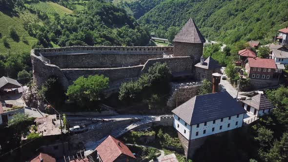 Vranduk Castle a small medieval castle of Bosnian kings V9