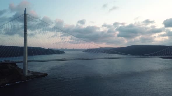 Istanbul Yavuz Sultan Selim Bridge Aerial View Yss 03