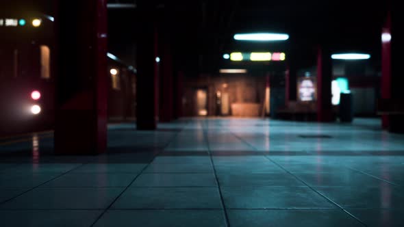 Empty Train Station During the Covid19 Pandemic alt