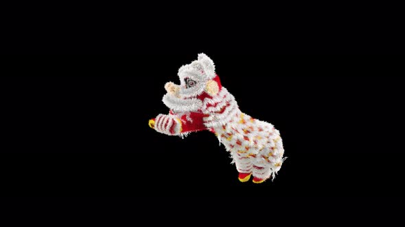 65 Chinese New Year Lion Dancing 4K