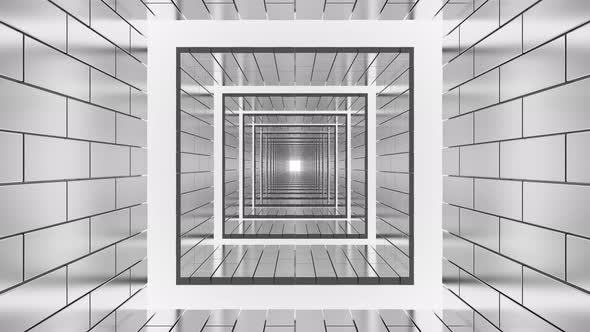 White Tunnel 4k Loop alt