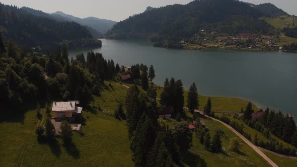 Aerial view of Colibita