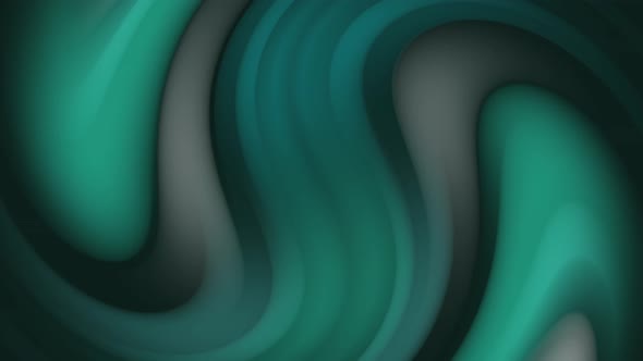 Mint Blue Abstract Round Wave Effect 4K Moving Wallpaper Background