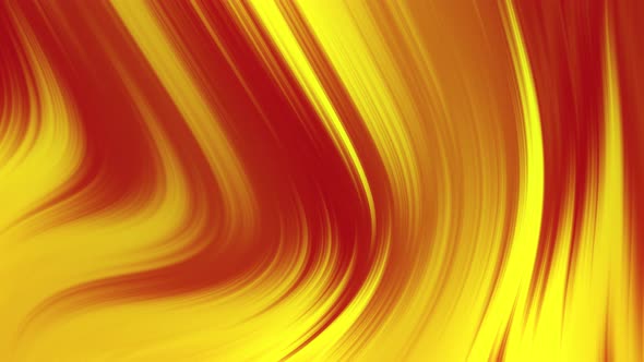 Fluid vibrant gradient footage. Moving 4k animation of yellow red colors with smooth movement