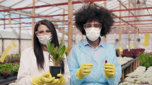 Happy and Friendly Biologist or Scientist After Successful DNA Research