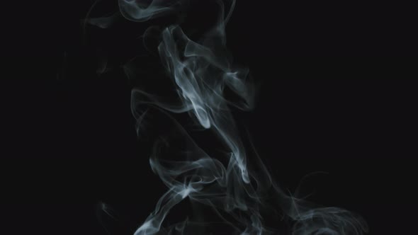 Smoke Flowing in Slowmo