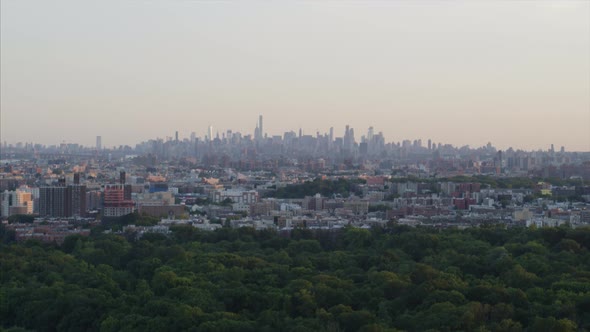 NYC Skyline as Seen From the Bronx