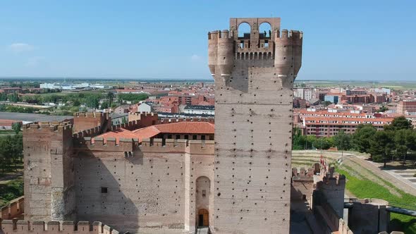 The Castle of La Mota or Castillo de La Mota