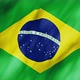 4k Flag of Brazil - VideoHive Item for Sale