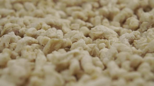 Eco-friendly product texturized soy flakes