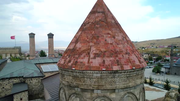 Erzurum City Old Mosque Çifte Minareli