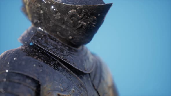 Armour of the Medieval Knight. Metal Protection of the Soldier alt