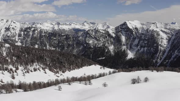 Aerial View of Mountain Landscape