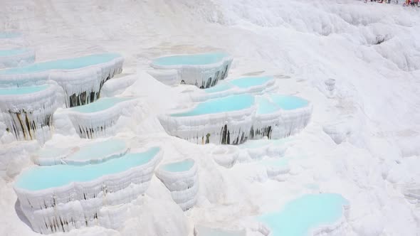 Natural Travertines in Pamukkale