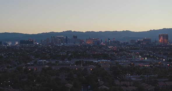 Las Vegas Panorama 4K