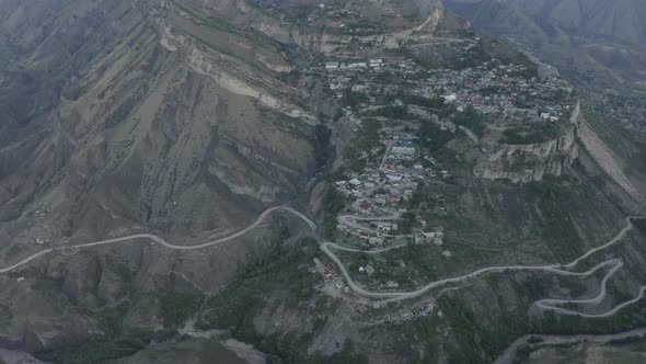 Gunib Village in Dagestan