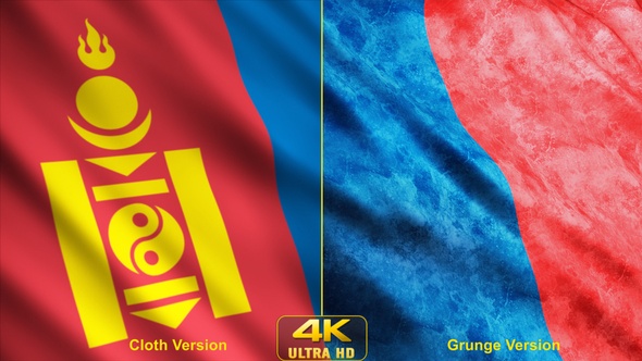 Mongolia Flags