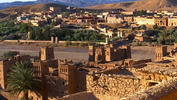 Ait Benhaddou, Morocco. UNESCO World Heritage Site. , FHD