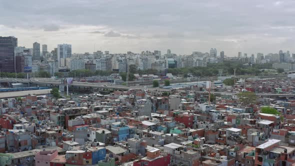 Aerial View Buenos Aires Argentina