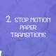 2 Stop Motion Paper Transitions pack - VideoHive Item for Sale