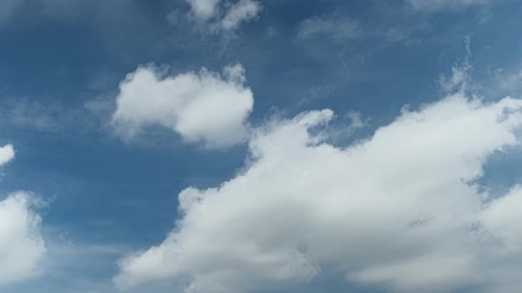 4K Sky Time lapse, Beautiful background, Sky Timelapse of skyscrapers.