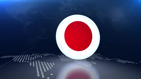 Japan Flag Transition