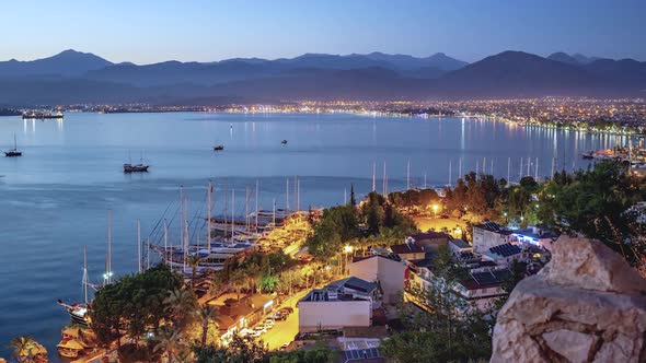 Fethiye Harbour Sunset 