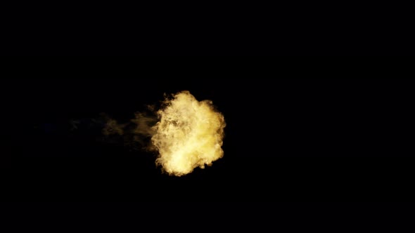 4K Vertical Fire Special Effects Video 80
