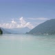 Beautiful View of the Lake on a Sunny Summer Day Brienz Lake with Clear Turquoise Water - VideoHive Item for Sale