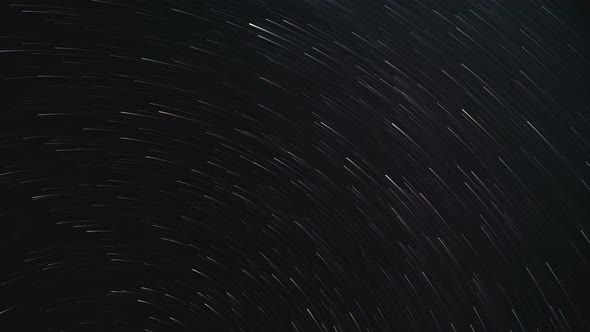 Clear Starry Sky Time Lapse