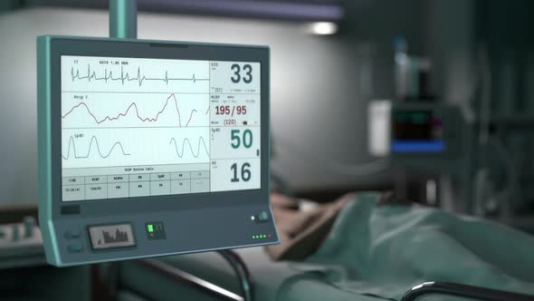 Medical technology detects a rapid worsening of a patient with a heart illness alt