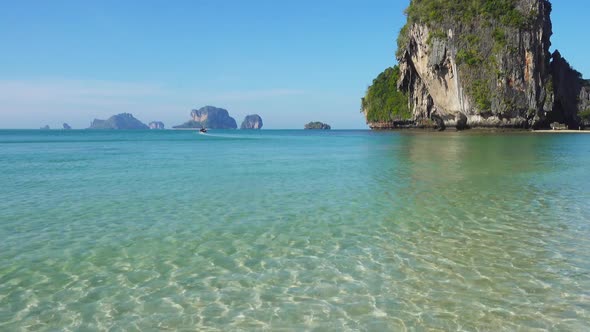 Landscape with Tropical Beach in Thailand