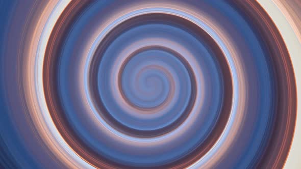 Abstract Spiral. A spinning spiral with changing colors