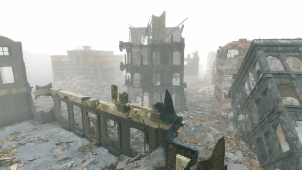 City Destroyed by War