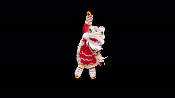 48 Chinese New Year Lion Dancing 4K