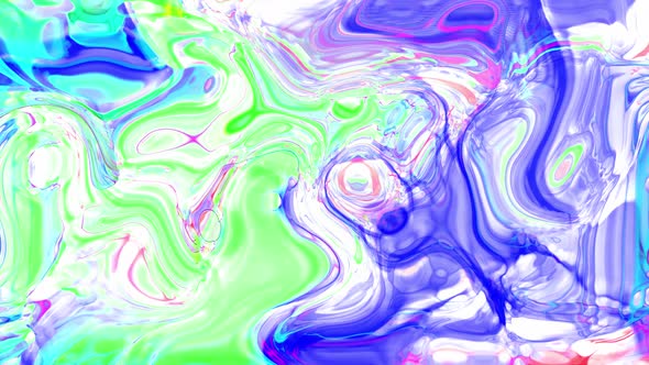 Abstract clean liquid marble glow animation background