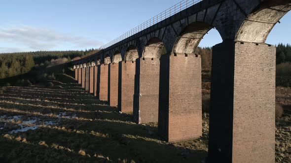 Old Viaduct in Fleet Western Scotland