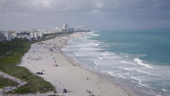 Miami Beach's windy view from above