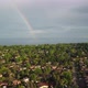 Rainbow over city after rain - VideoHive Item for Sale