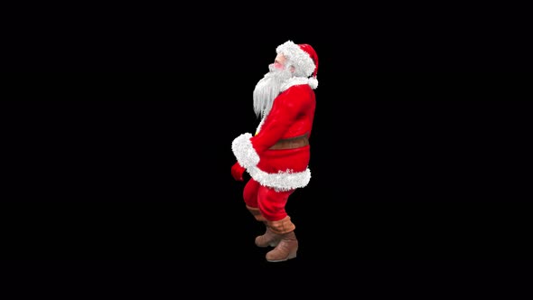 Santa Claus Walking 4K