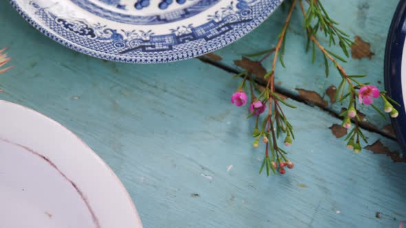 Various cutlery on wooden table 4k