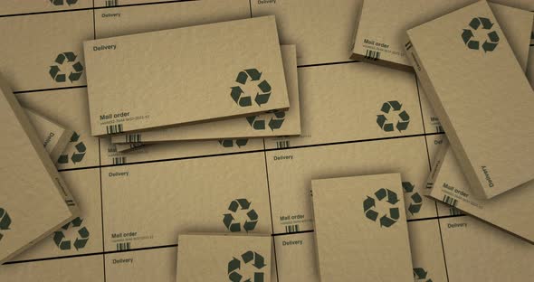 Delivery box pack recycling alt