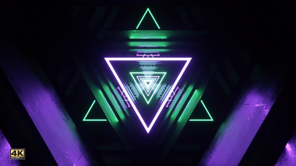 Abstract Triangle Tunnel Vj
