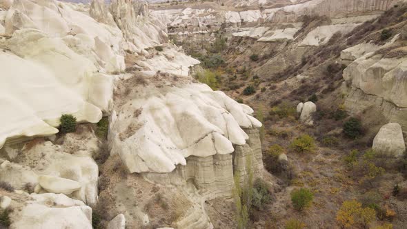 Cappadocia Landscape Aerial View, Turkey, Goreme National Park