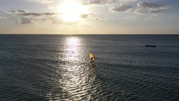 Jericoacoara Brazil. Tropical scenery for vacation travel. Northeast Brazil.