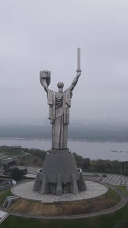 Motherland Monument in Kyiv Ukraine